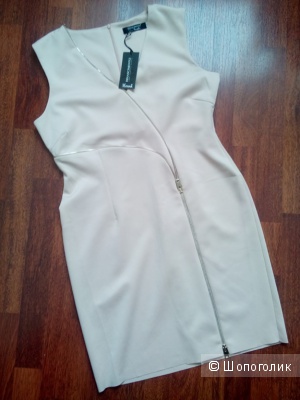 Платье -футляр RINASCIMENTO Италия цвет пудра в размере 50IT