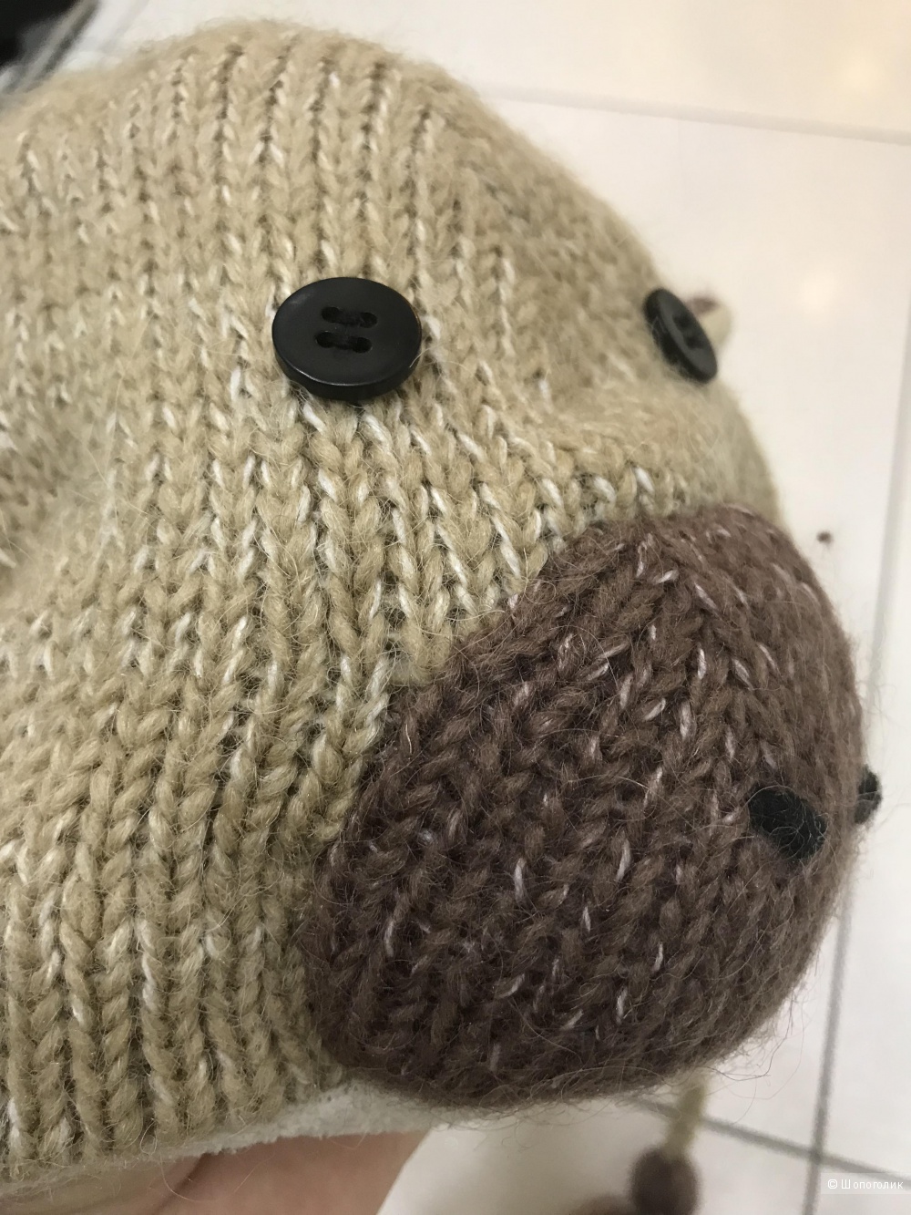 Вязанная шапка Hand Made Knitwits /р-р:52-54