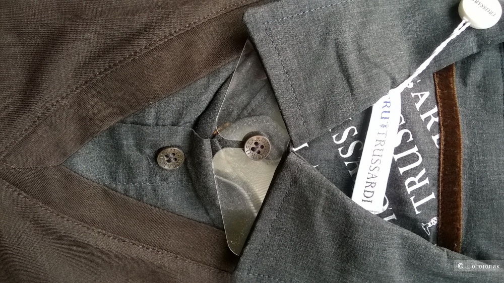 Рубашка джемпер "TRUSSARDI " р. S (48-50) Италия