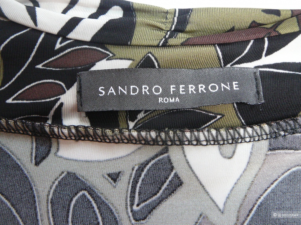 Платье SANDRO FERRONE Roma с растительным узором 44-46RUS