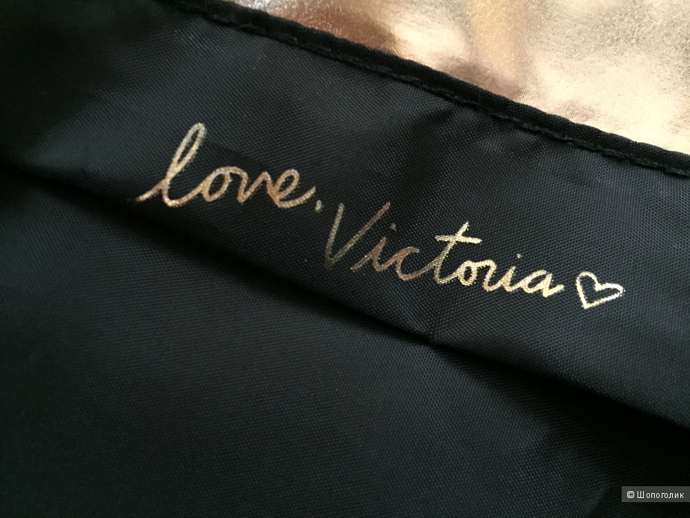 Сумка стеганая цвет розовое золото Victoria's Secret