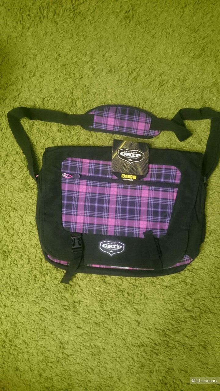 Сумка для ноута Grip by High Sierra Payback Messenger Bag - Punk Plaid/Black