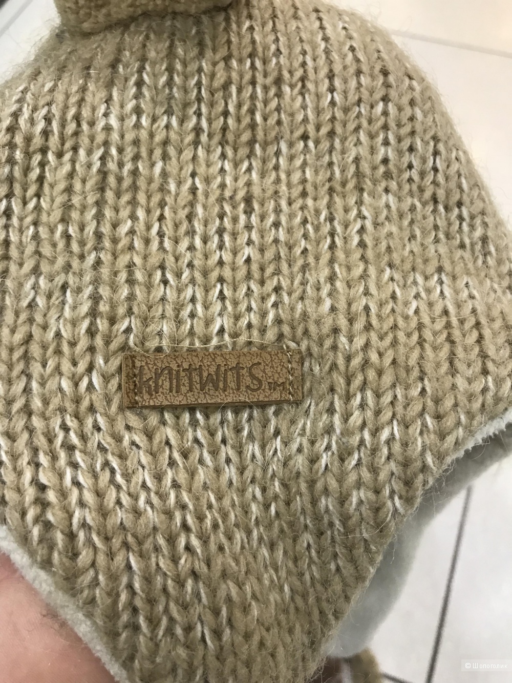 Вязанная шапка Hand Made Knitwits /р-р:52-54