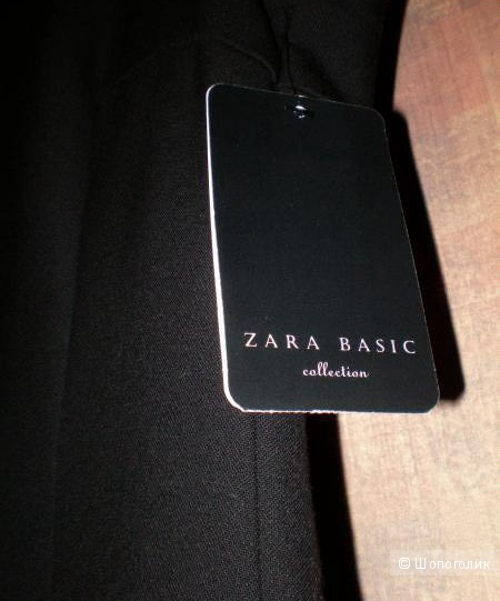 Платье черное бренда ZARA BASIC размер 46-48 Б/У