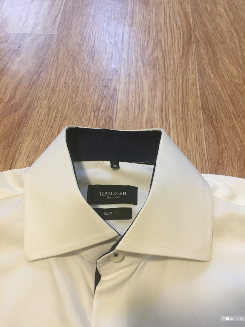 Мужская рубашка Kanzler 40/48-50 размер Slim Fit