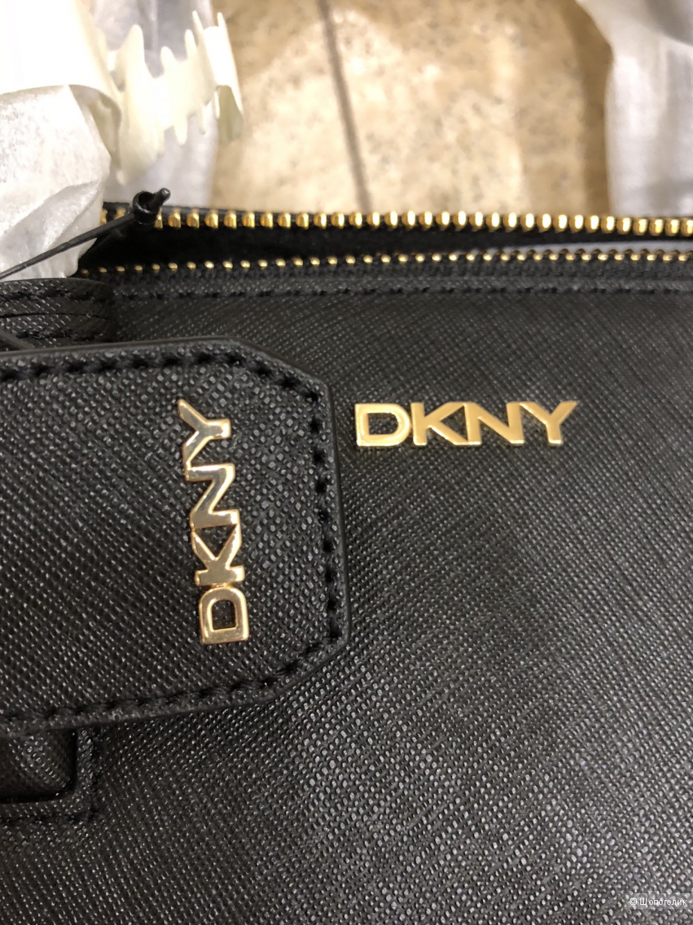 Новая сумка dkny натуральная кожа