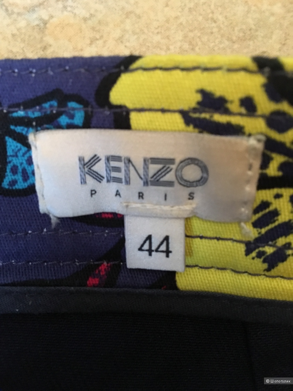 Яркая юбка-карандаш KENZO, размер FR44 на росс.48-50