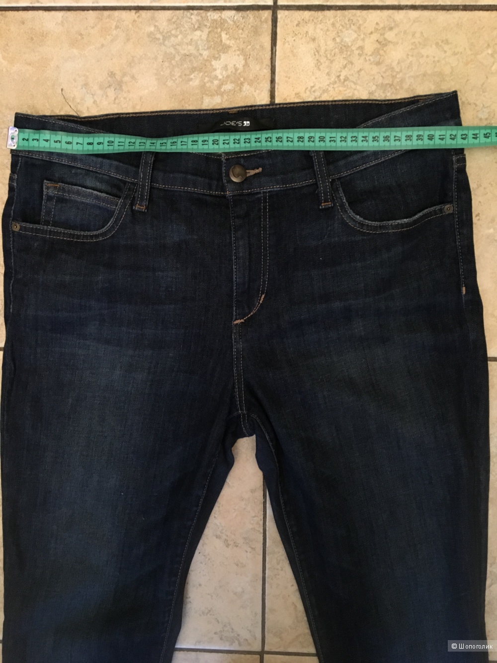 Темно-синие укороченные джинсы Joe's Jeans, размер 30