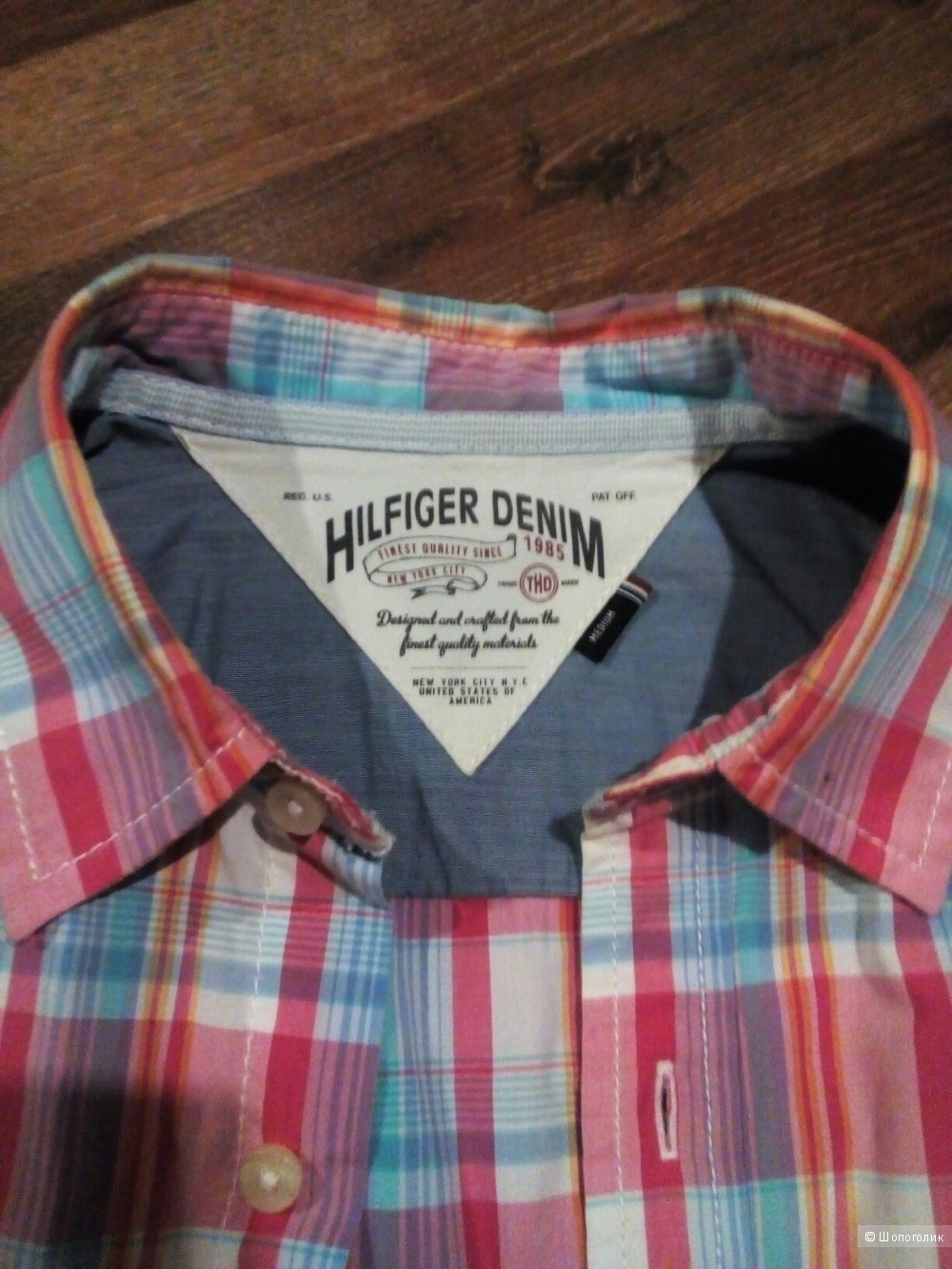 Рубашка  TOMMY HILFIGER 46 размер