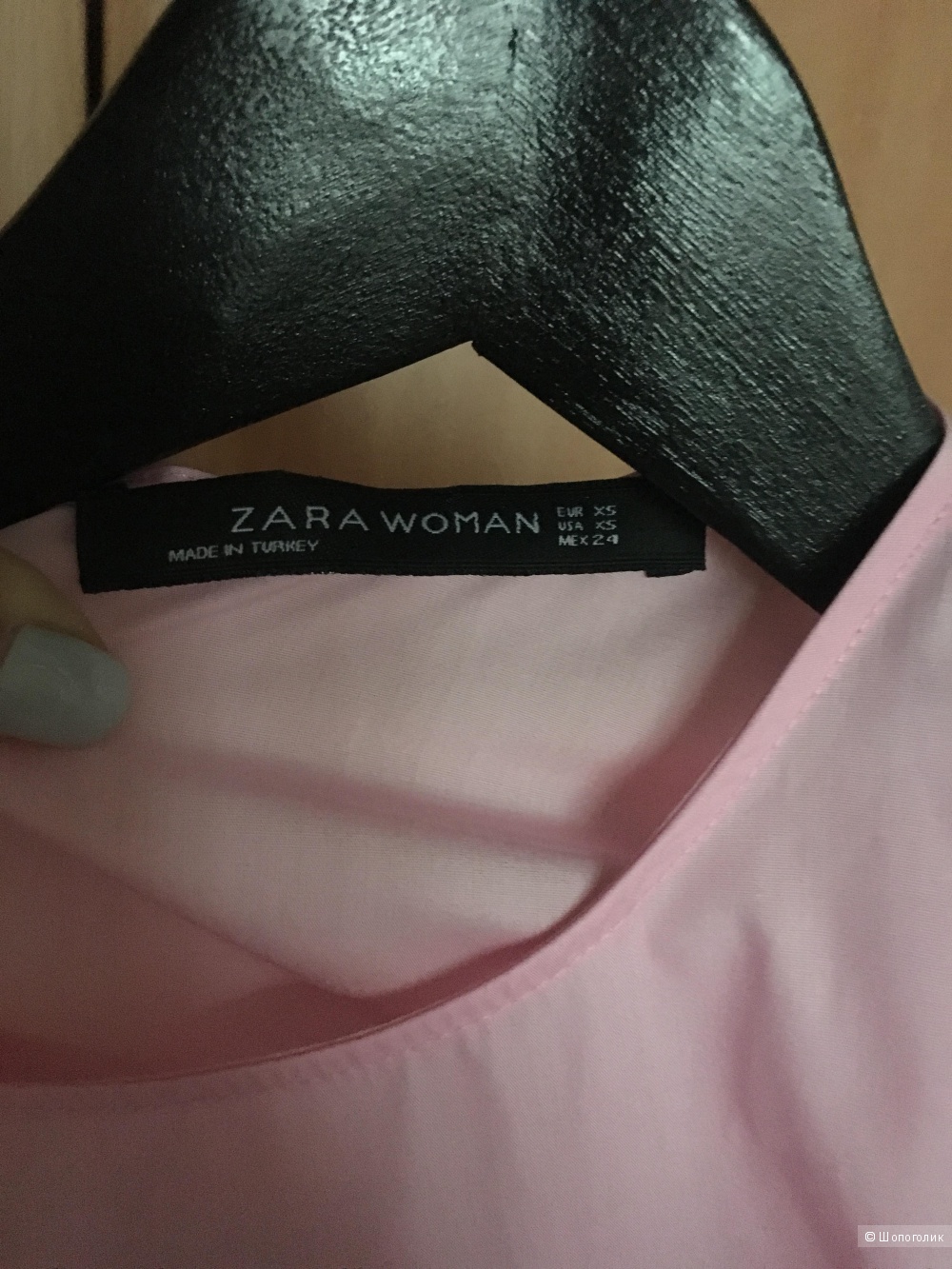 Хлопковая блузка Zara Woman размер XS