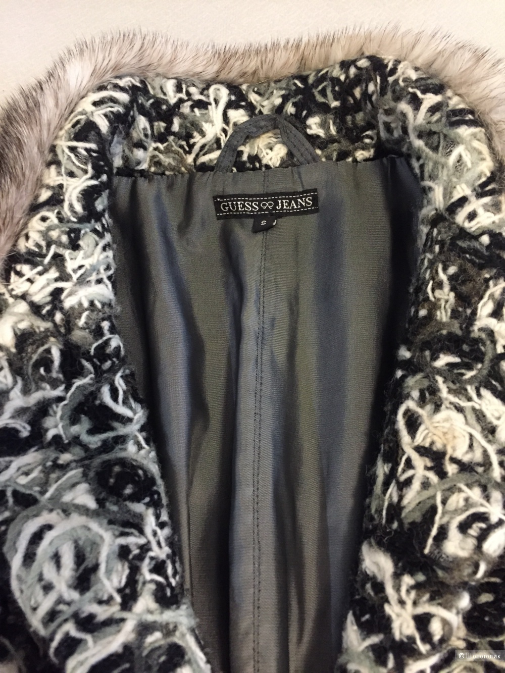 Эффектное пальто Guess Jeans  40-44 размер, S