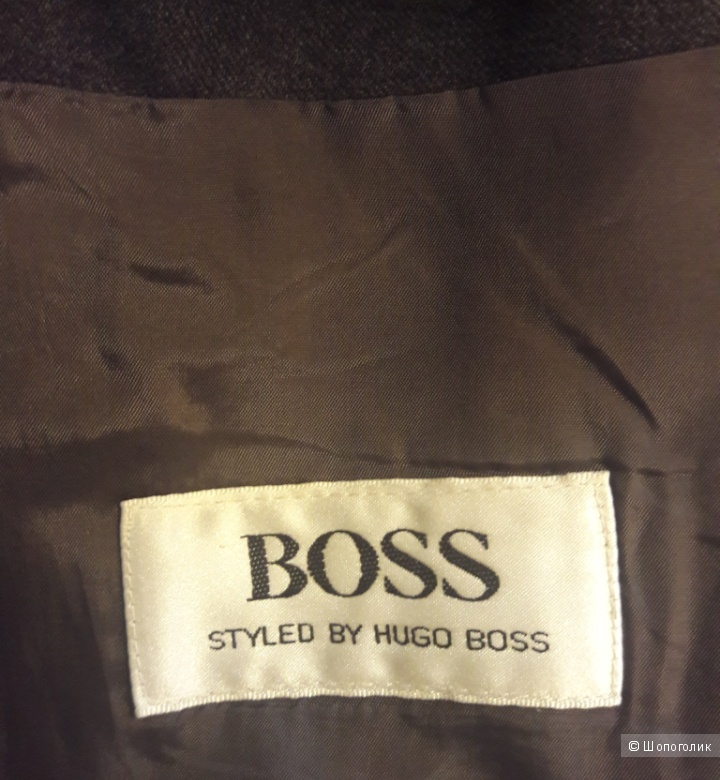 HUGO BOSS: мужской шерстяной пиджак, оригинал, 50 и рубашка в подарок