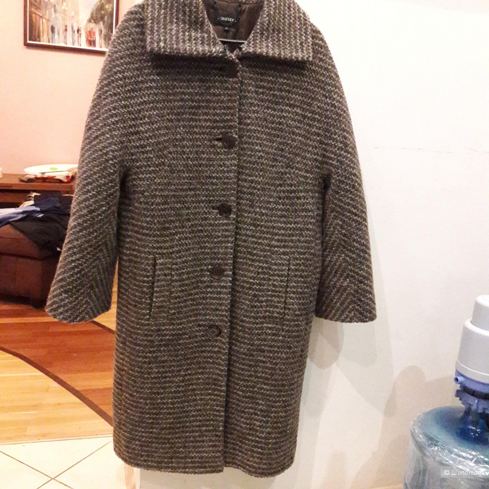 Пальто утепленное Doroteya шерсть мохер 46-48 размера