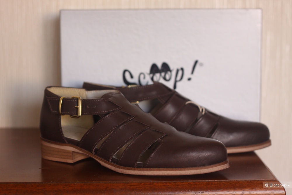 Кожаные сандалии SCOOP! р.37