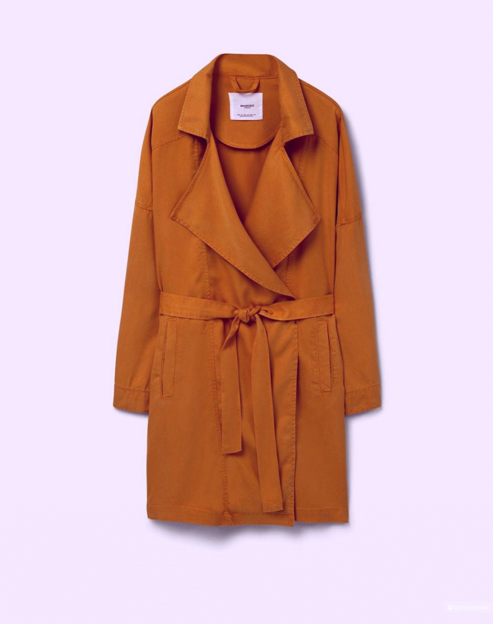 Новый Тренч из лиоцеля Mango 48 - 50р.