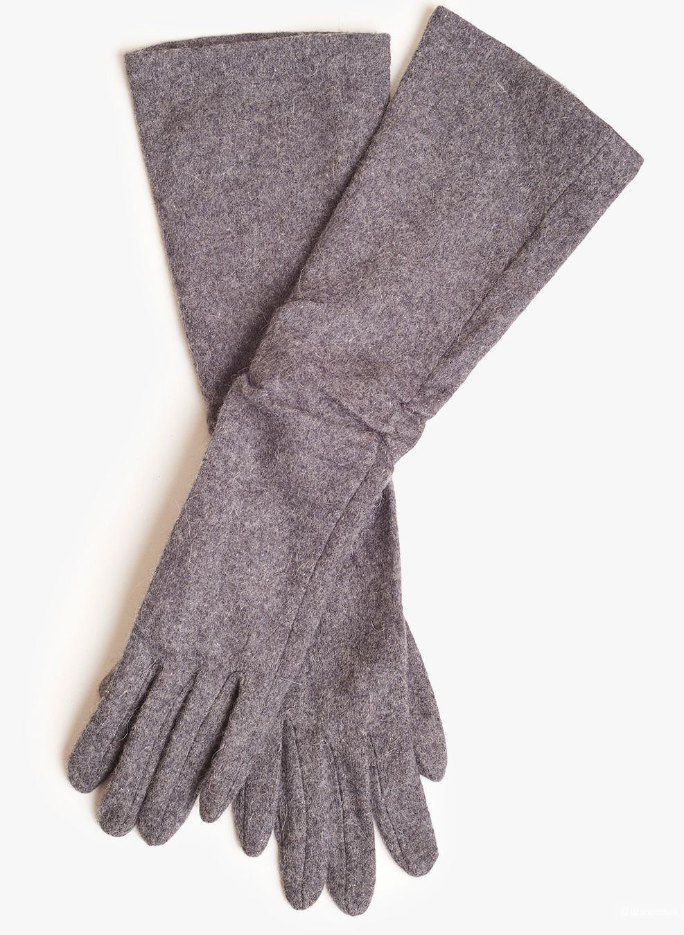 Новые длинные перчатки с шерстью Zarina. one size