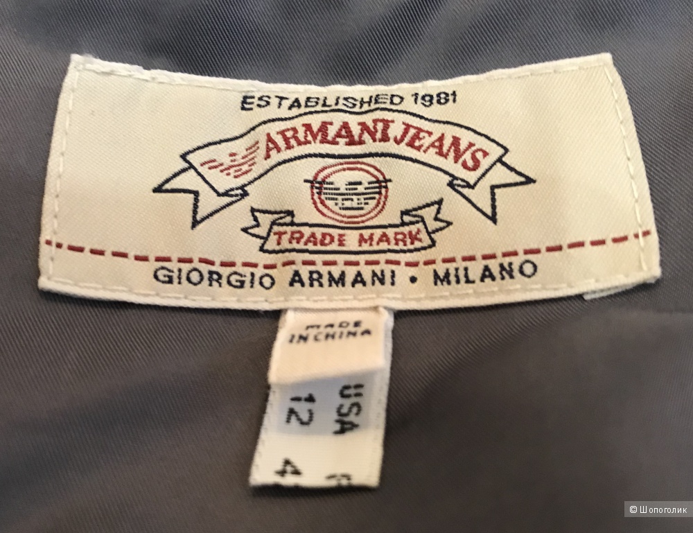 Пуховик Armani Jeans р. 48 - 50
