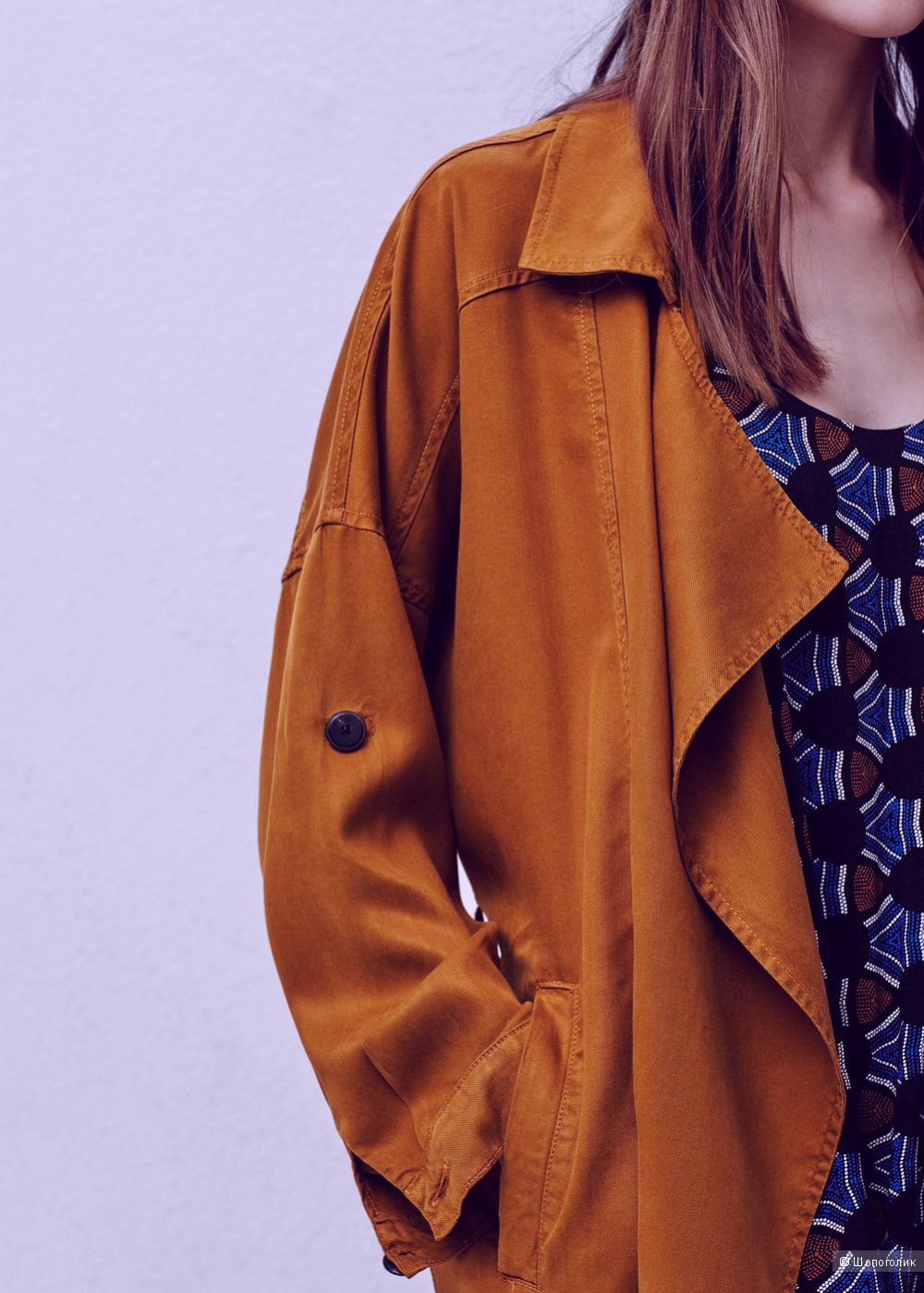 Новый Тренч из лиоцеля Mango 48 - 50р.