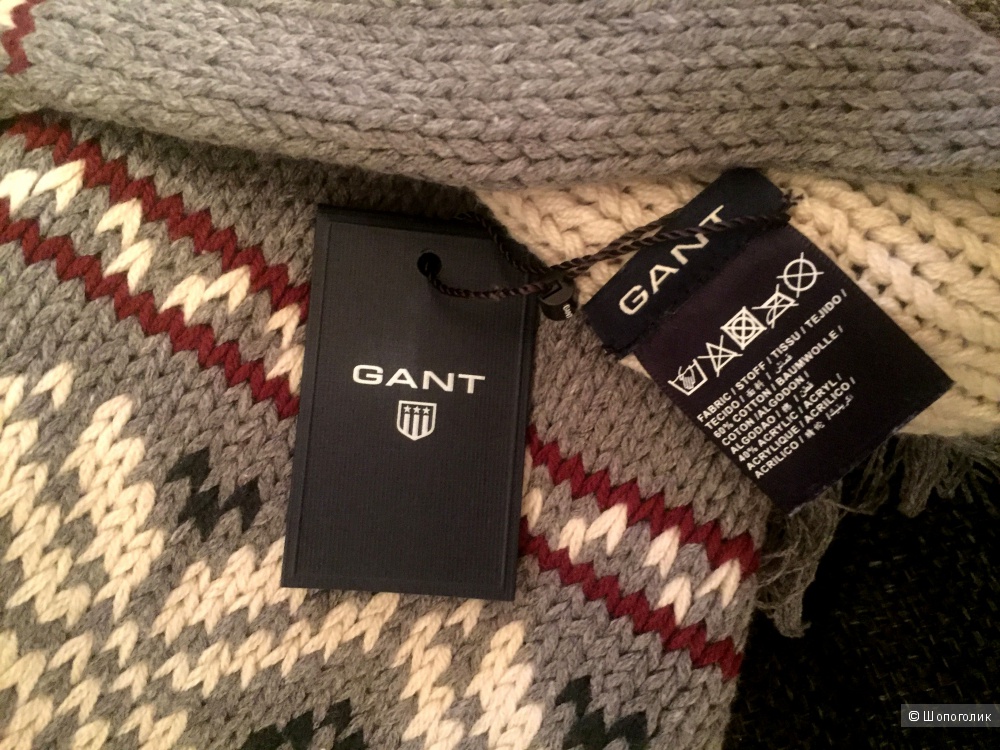 Новый большой шарф Gant