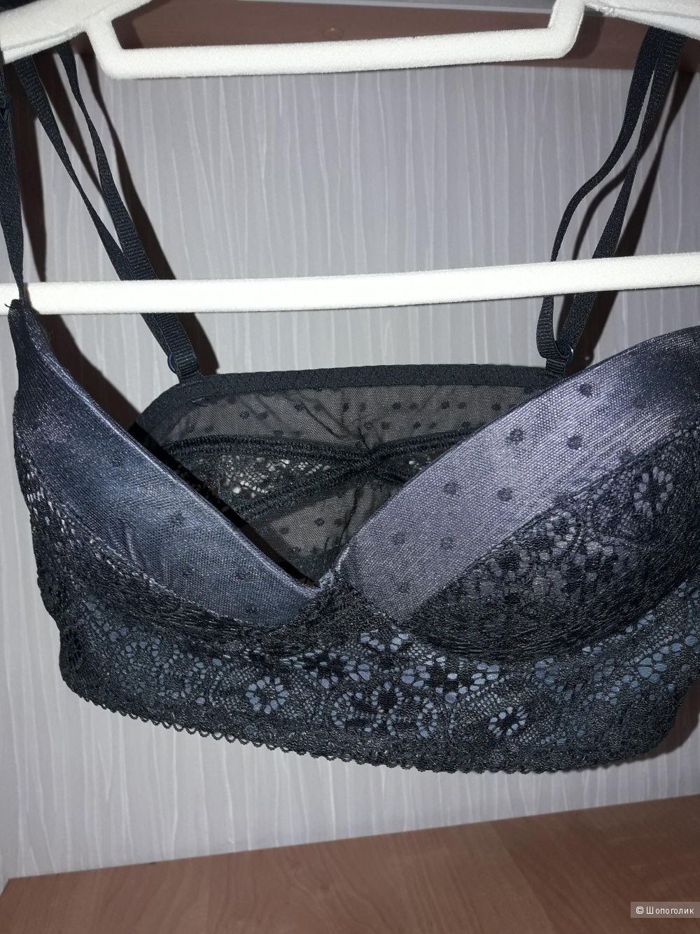 Комплект бралетт Victoria's Secret, модель Push-Up Bralette+ стринги,размер S.