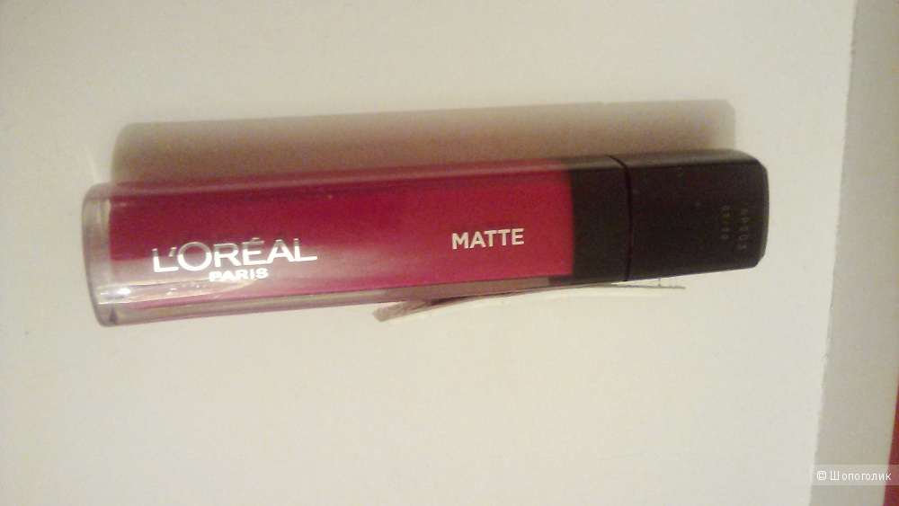 Помада    матовая , L Oreal № 407.