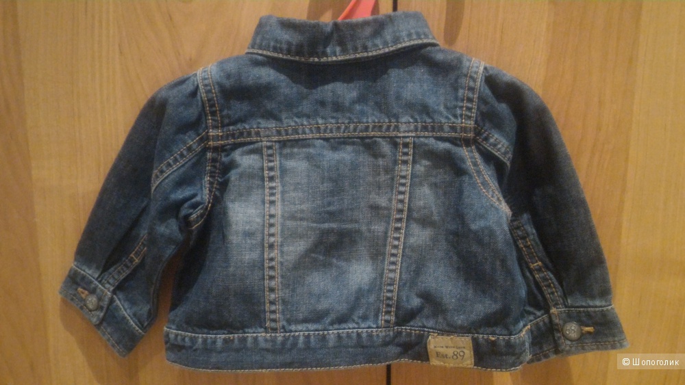 Джинсовая курточка для девочки, 6-12 месяцев