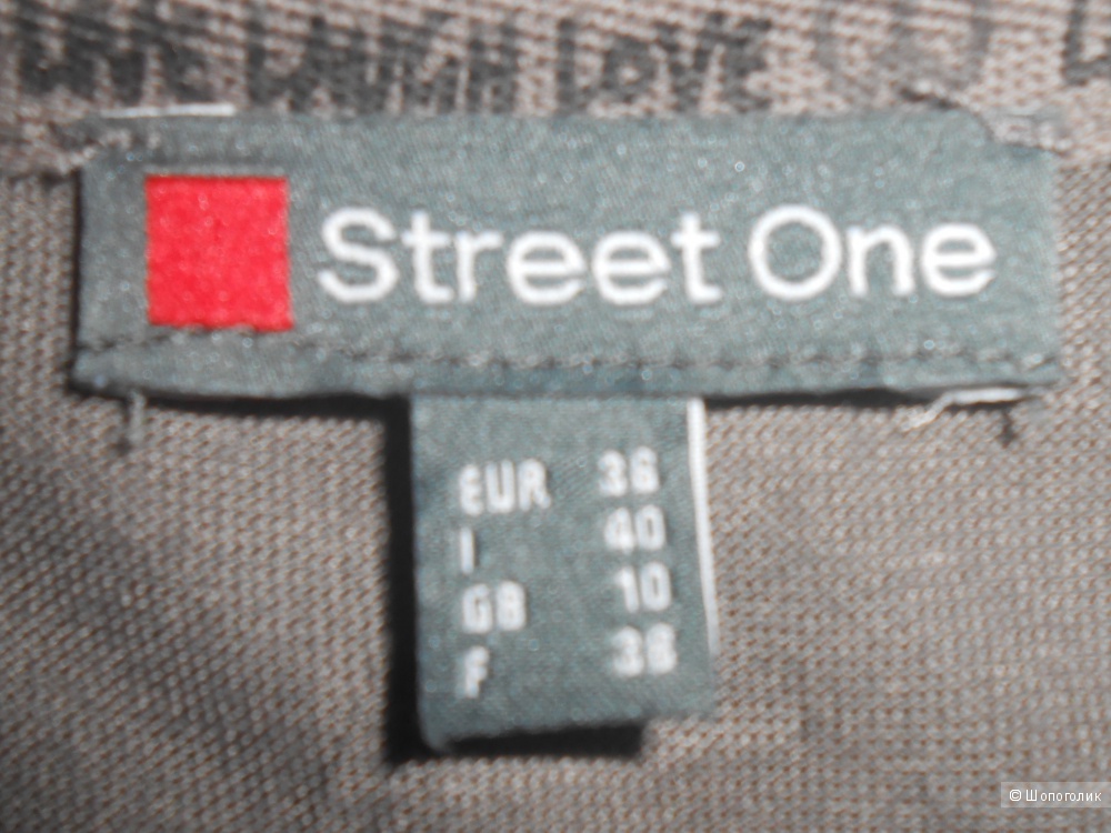 Футболка STREET ONE, размер 36 EUR (44-46 RUS)