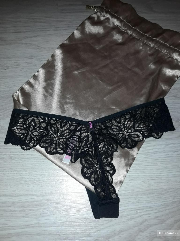 Комплект бралетт Victoria's Secret, модель Push-Up Bralette+ стринги,размер S.