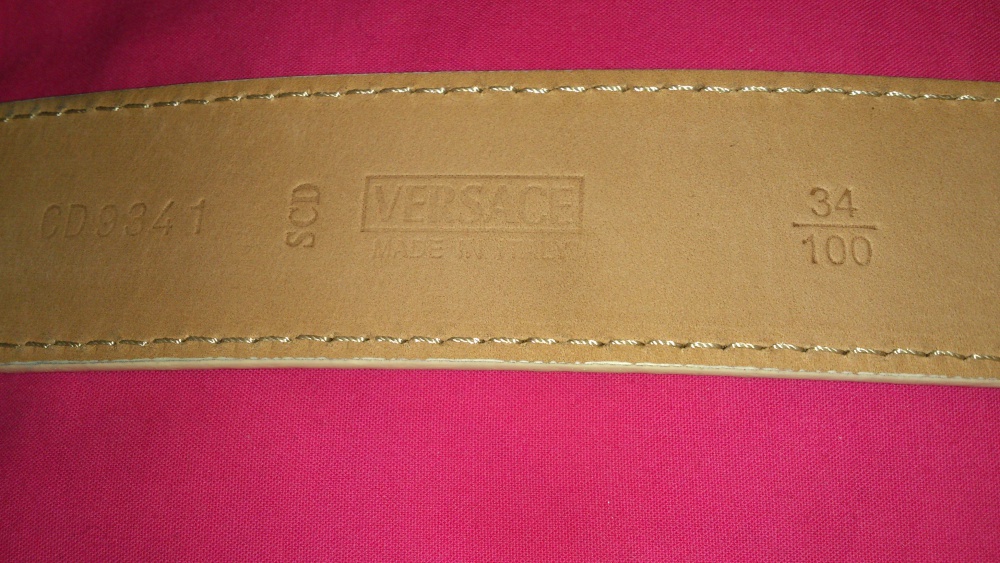 Ремень  Versace, размер 100