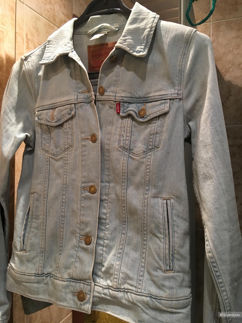 Джинсовая куртка boyfriend Levi's xs