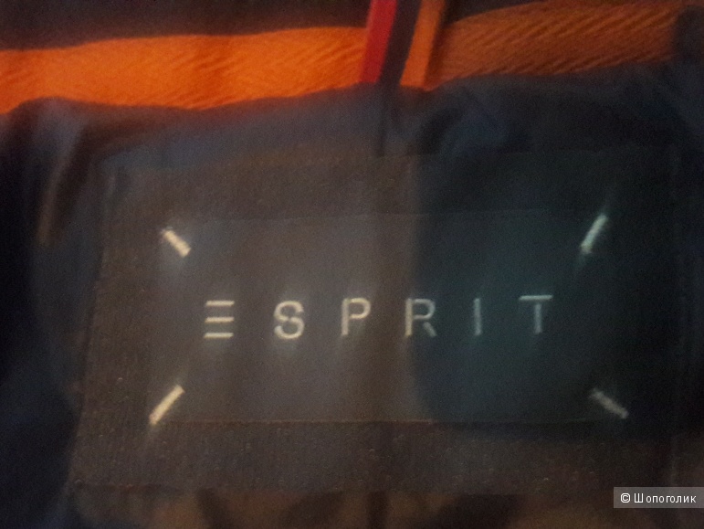 Пуховик Esprit, 8 uk, 42 рос, б/у, чёрный.