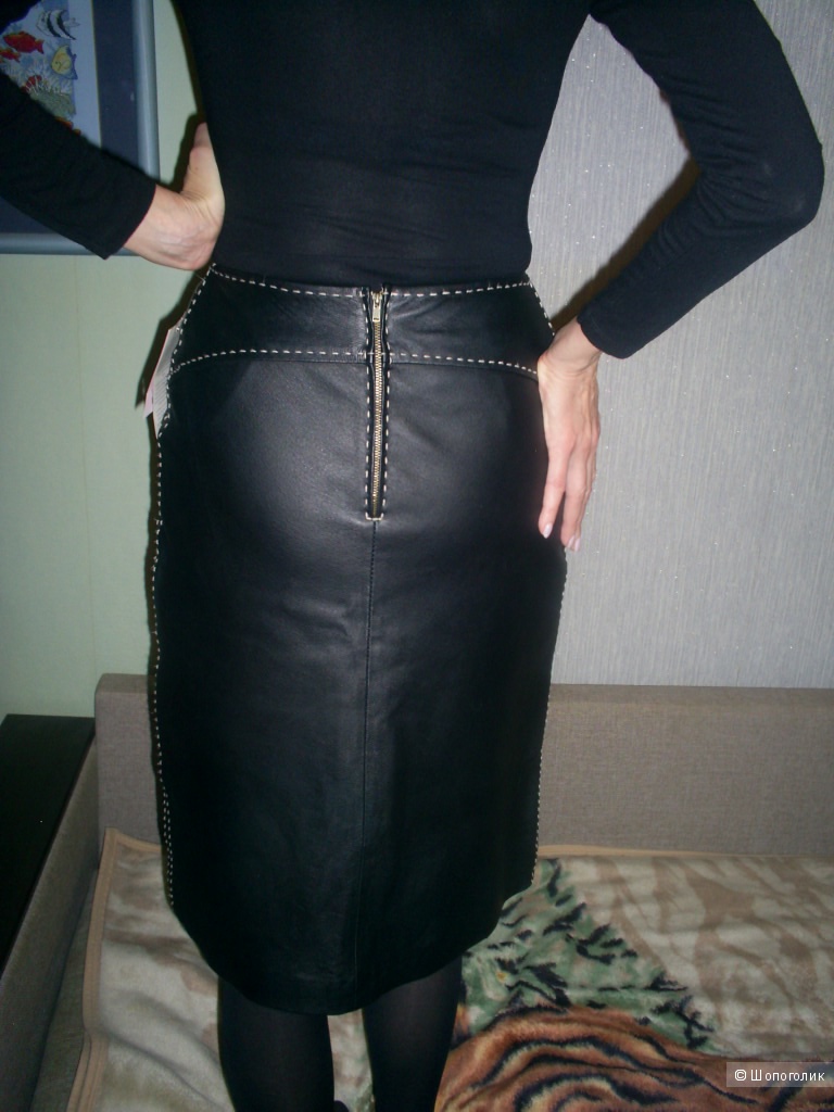 Юбка из натуральной кожи For Woman р 10 евр на 44 русс.
