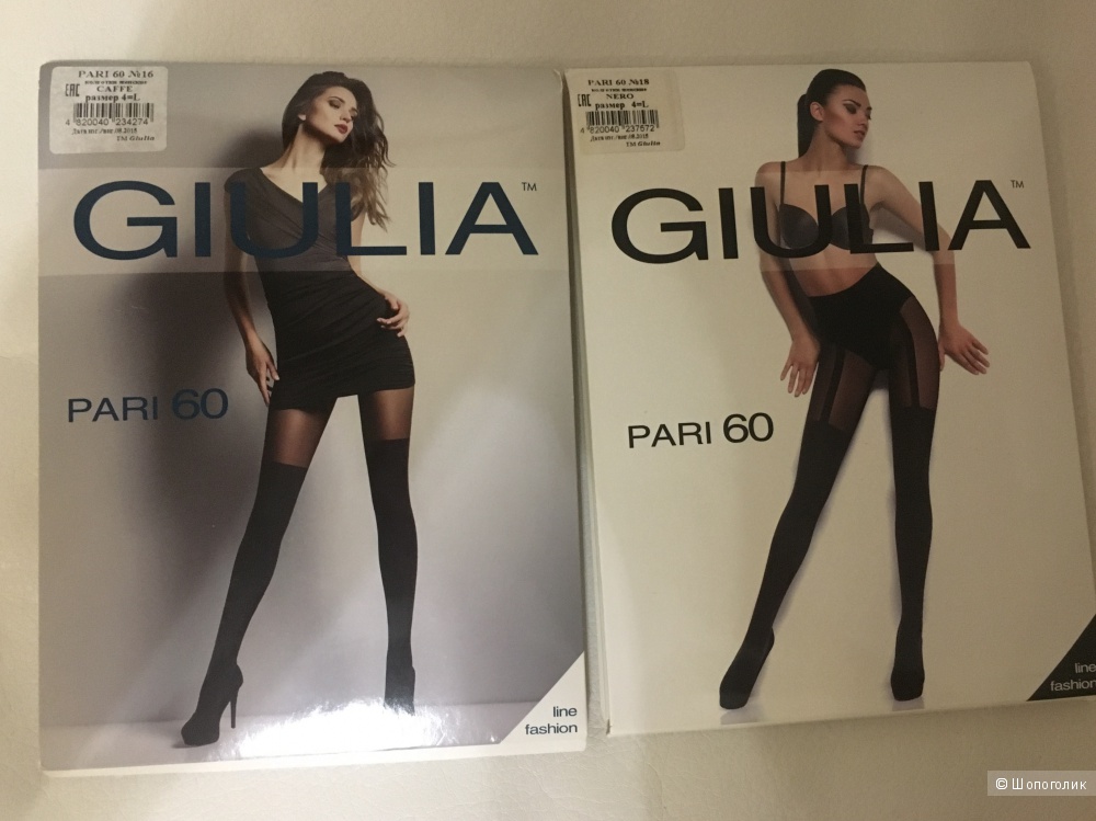 Комплект колготок Giulia, размер 4=L