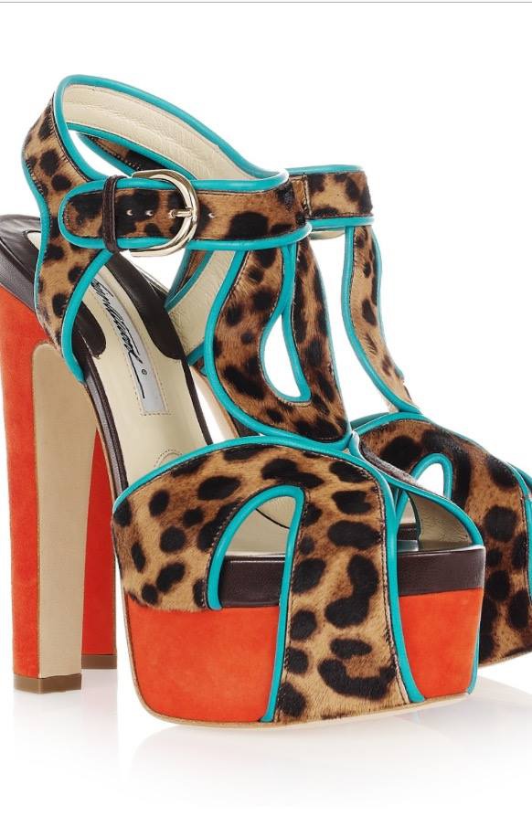 Замшевые босоножки Brian Atwood, размер 36.5