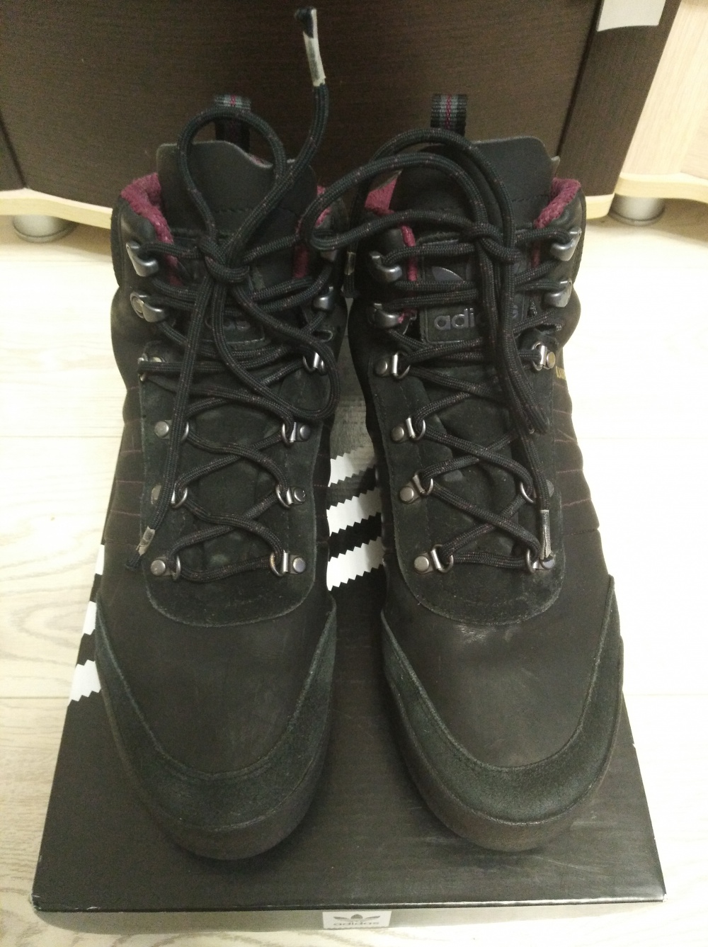 Кроссовки зимние Adidas US 9