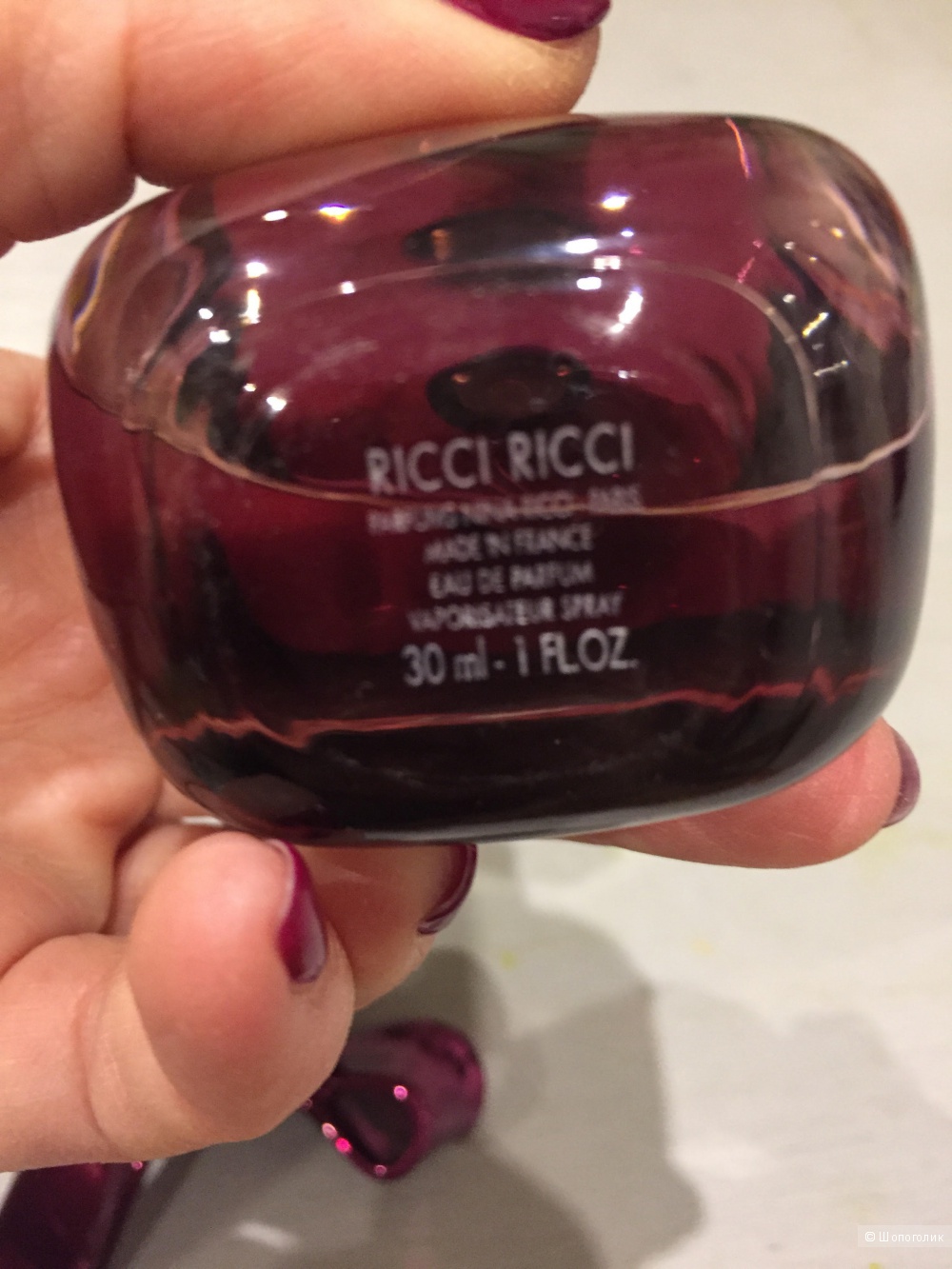Парфюмированная вода Nina Ricci "Ricci Ricci" 30 мл почти полный флакон.