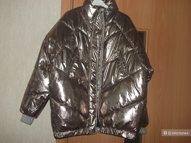 Новая куртка HM 42-44р  золотая