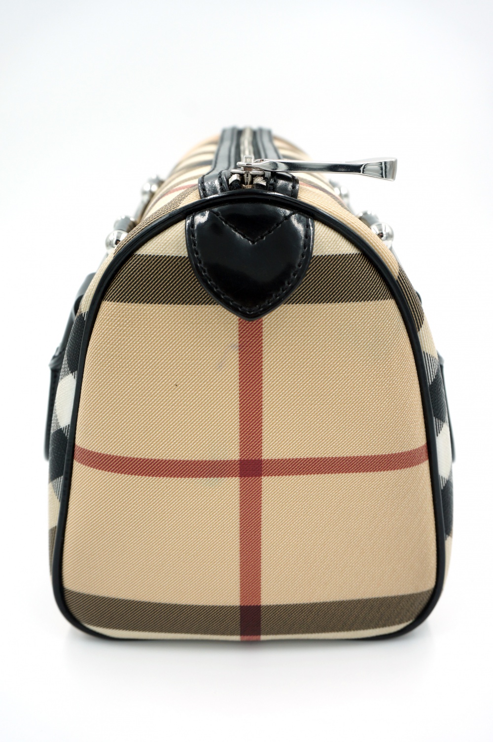 Burberry Nova Check Bowling Boston Bag (размер 32х35х18)