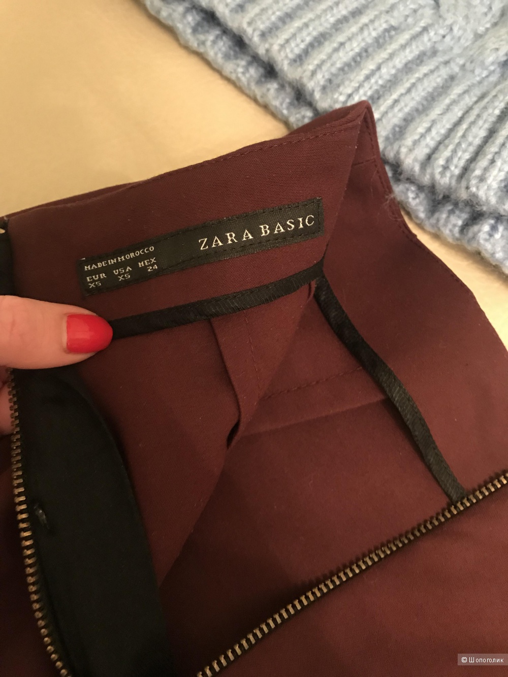 Классическая юбка-карандаш Zara, рр 42