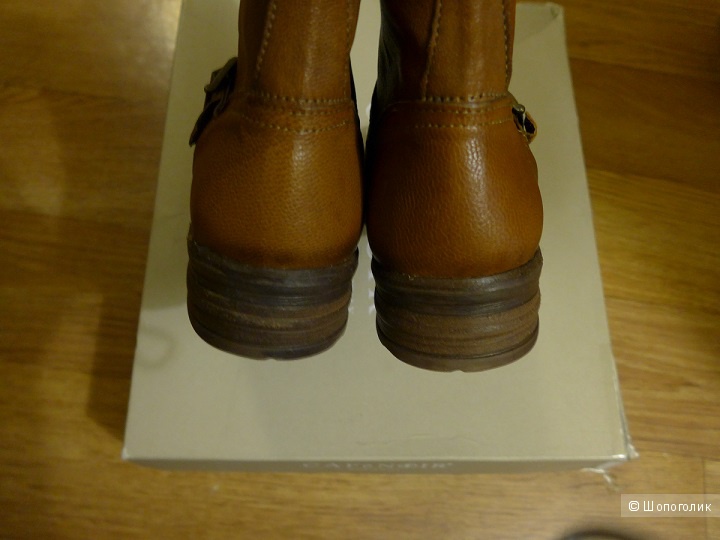 Новые кожаные сапоги CAFÈNOIR, 38 размер