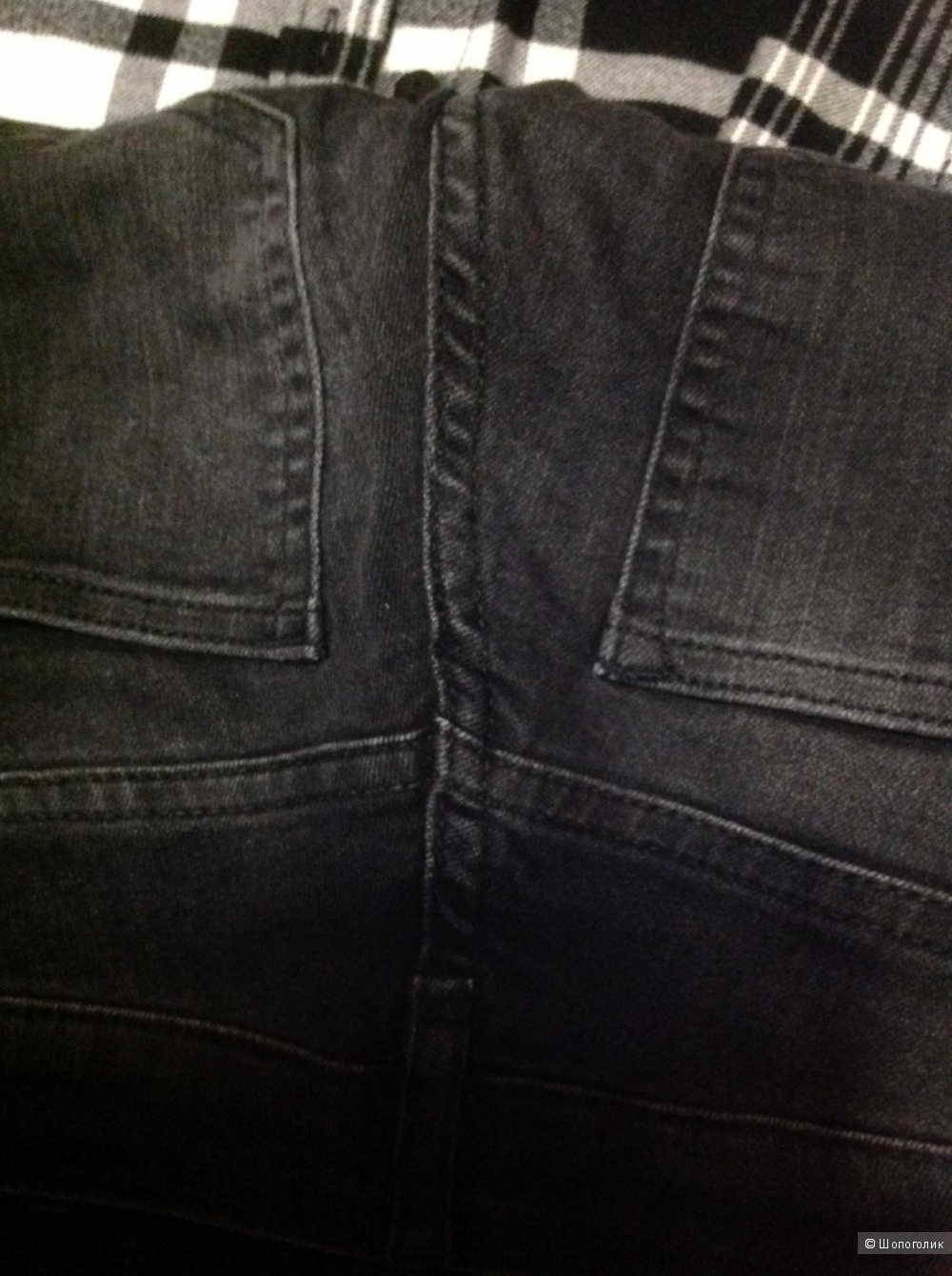 Комплект, джинсы(скинни)+рубашка, H&M, разм. XS