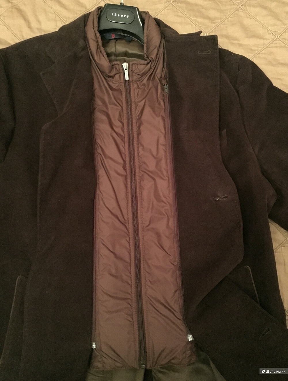 Мужское пальто Massimo Dutti р.52/56