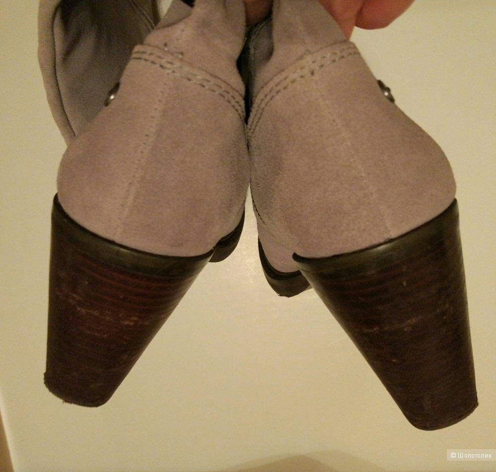 Сапоги демисезонные,Calvin Klein, р 40-41
