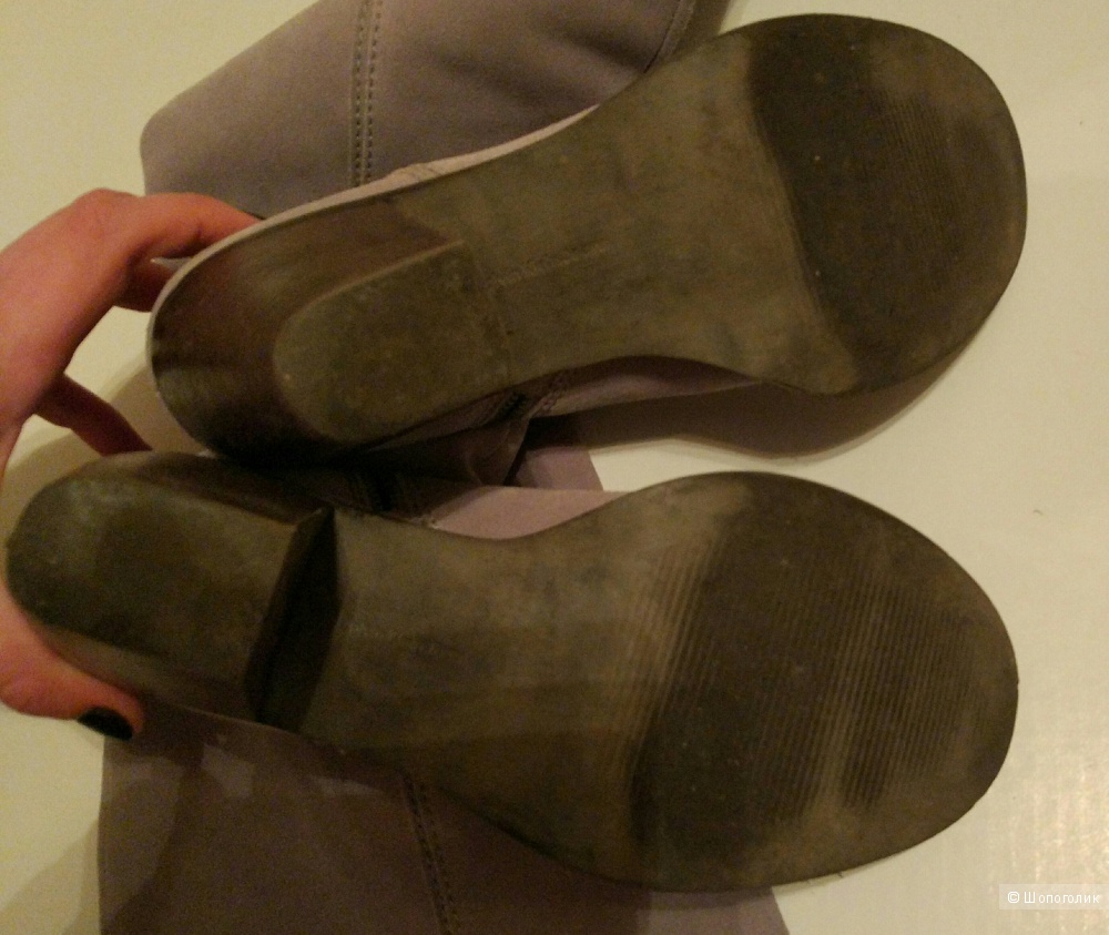 Сапоги демисезонные,Calvin Klein, р 40-41