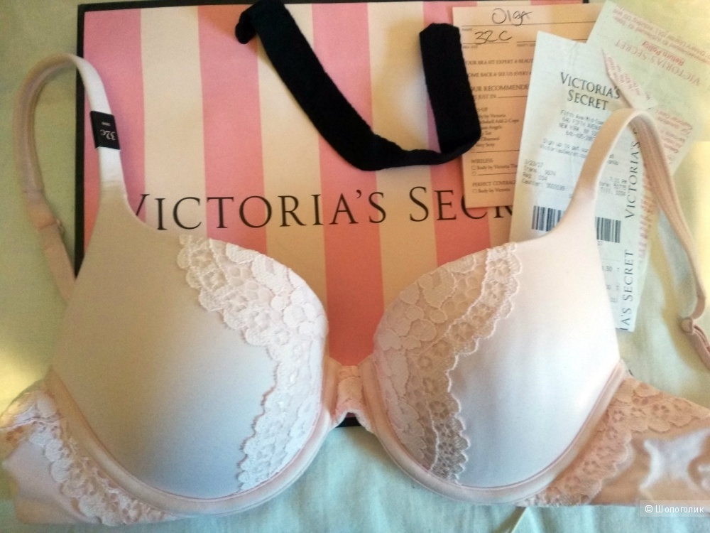 Бюстгалтер Demi\Perfect Shape от Victoria's Secret , размер 32C \70D