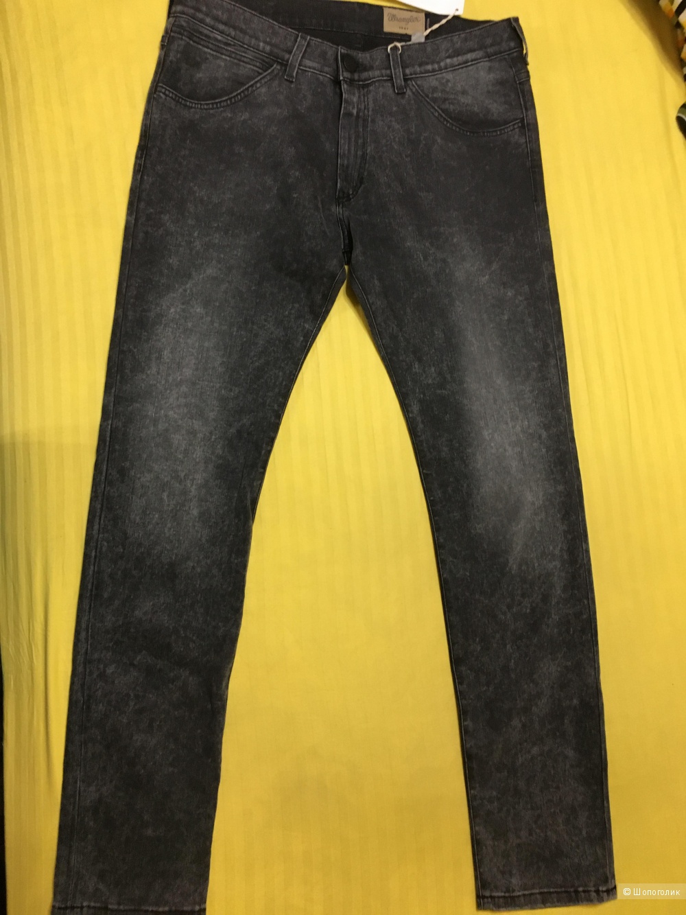 Мужские джинсы WRANGLER, 33W-32L Черные
