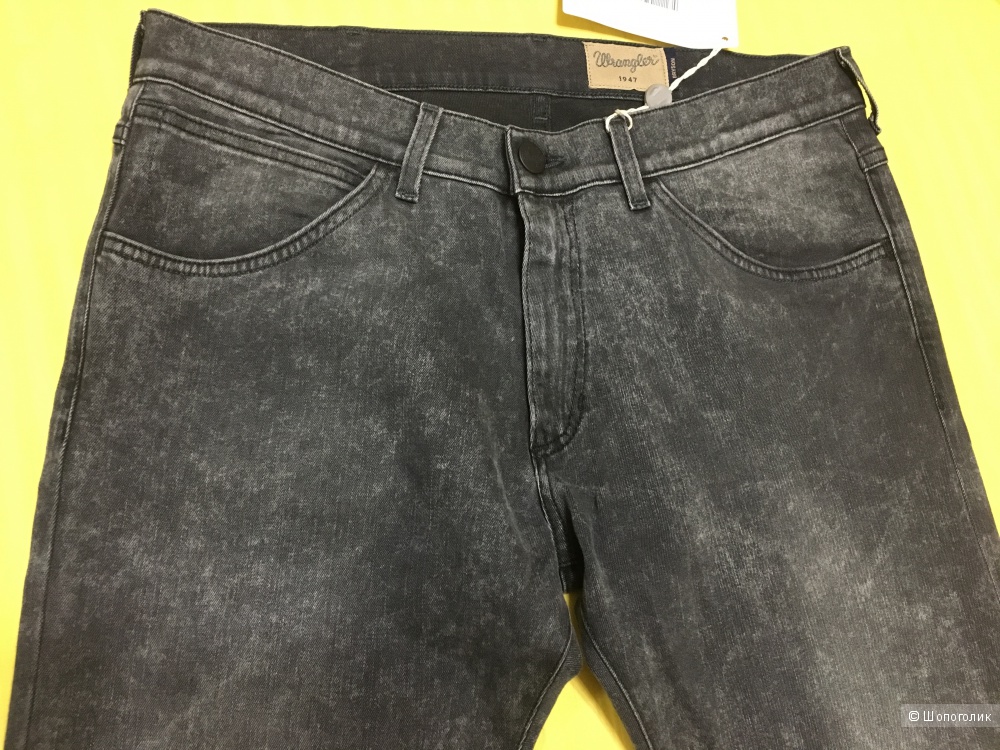 Мужские джинсы WRANGLER, 33W-32L Черные