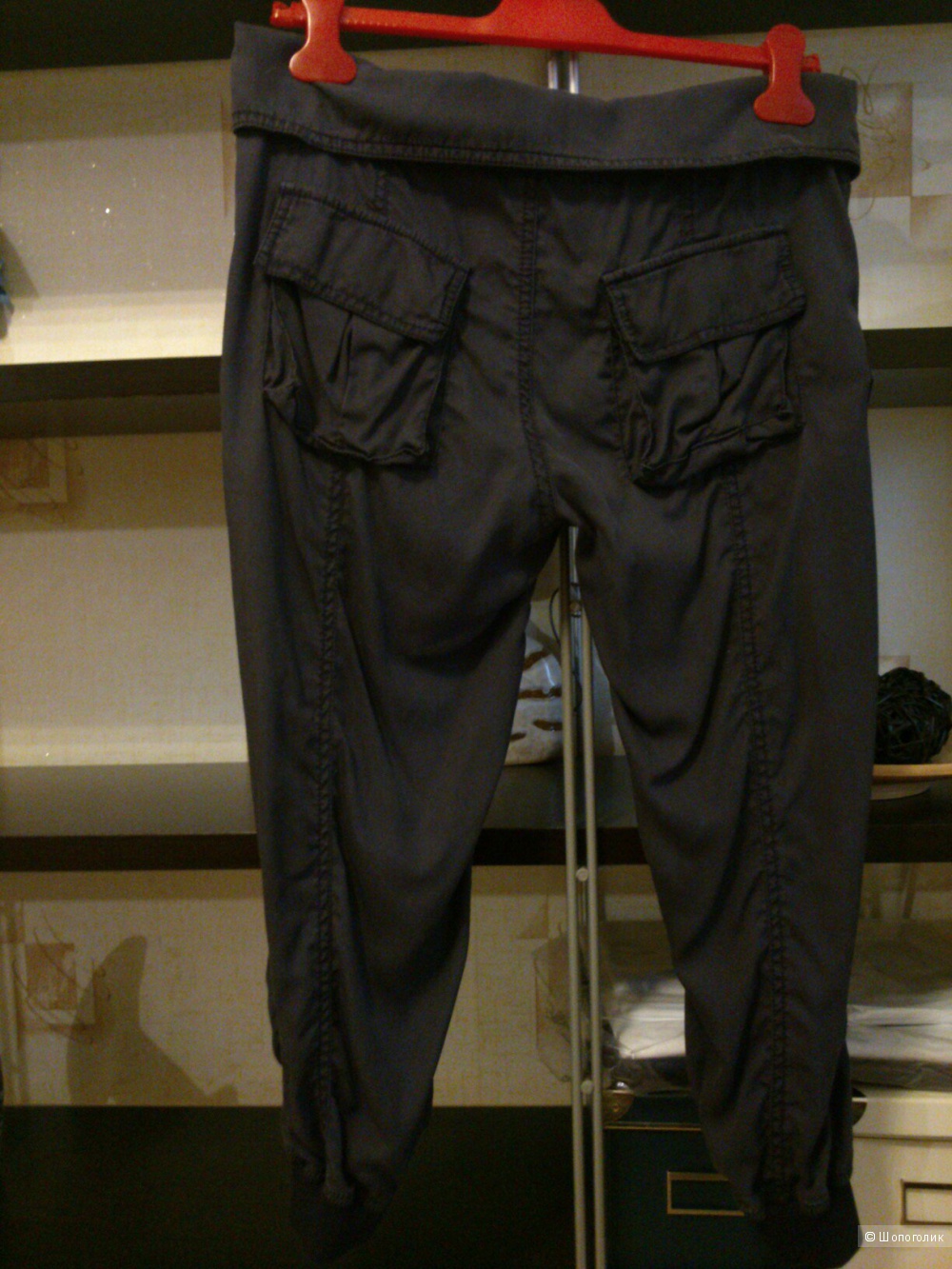 Naf Naf (France), брюки 7/8. Размер: F40 (46 р-р).