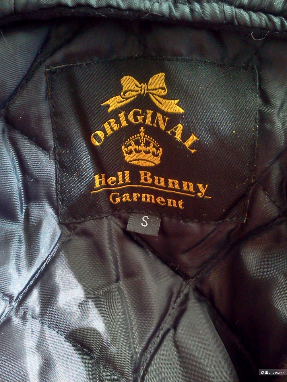 Оригинальное фирменное пальто Hell Bunny, размер S