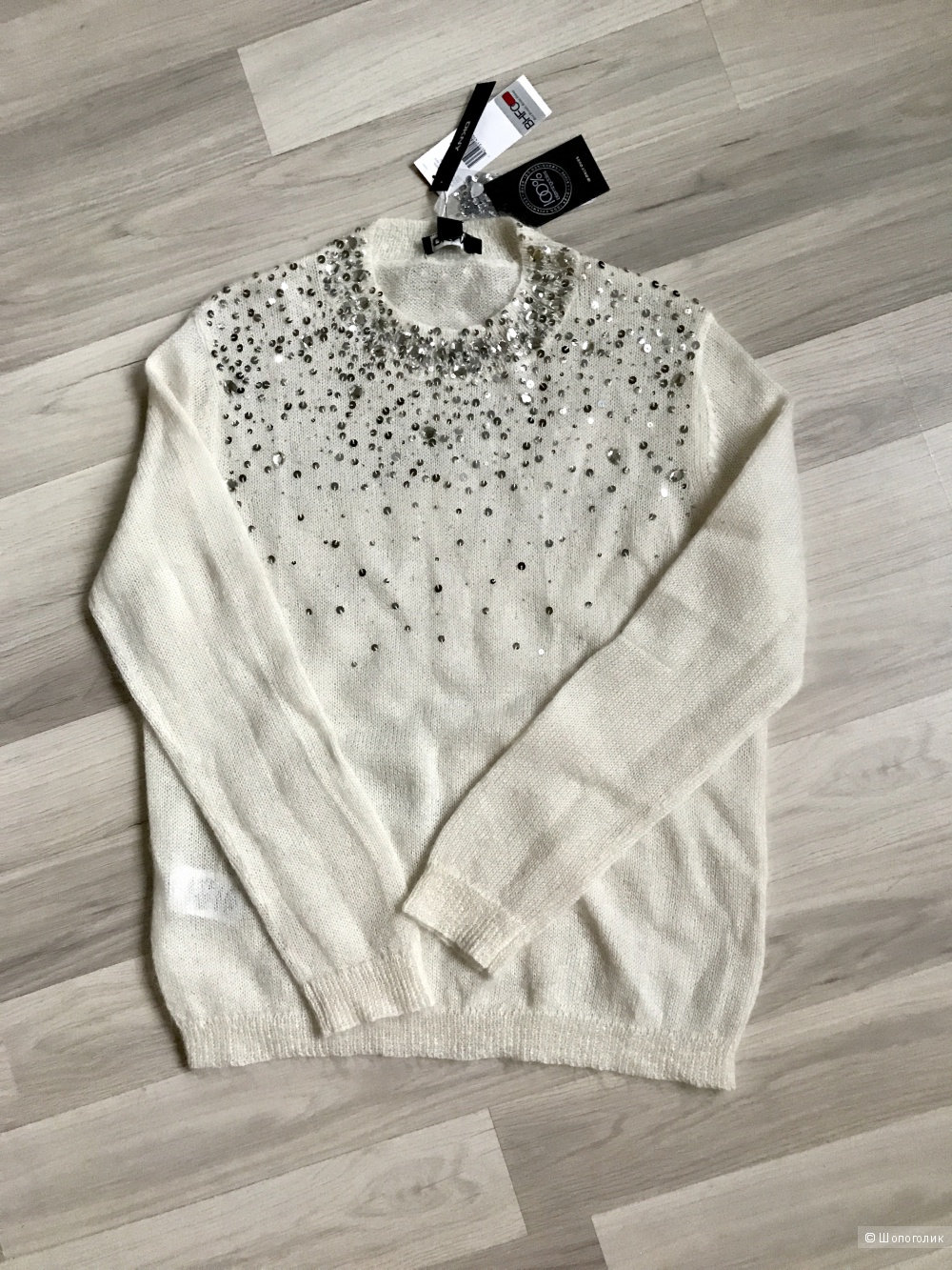 Мохеровый свитер DKNY,44-46 (P)